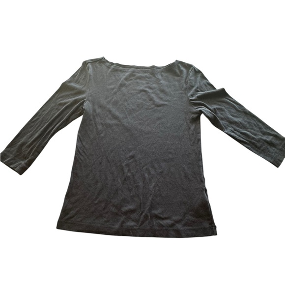 Amazon Essentials Tops - Amazon Essentials Black 3/4 Sleeve Tee‎ – Size M